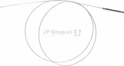 JP GROUP 1670700303 -  Тросик замка капота